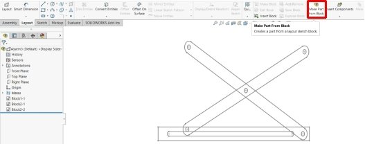 Creating and Using Sketch Blocks in SOLIDWORKS