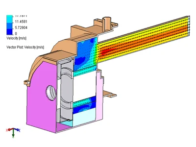 Vaccum Cleaner CFD Analysis