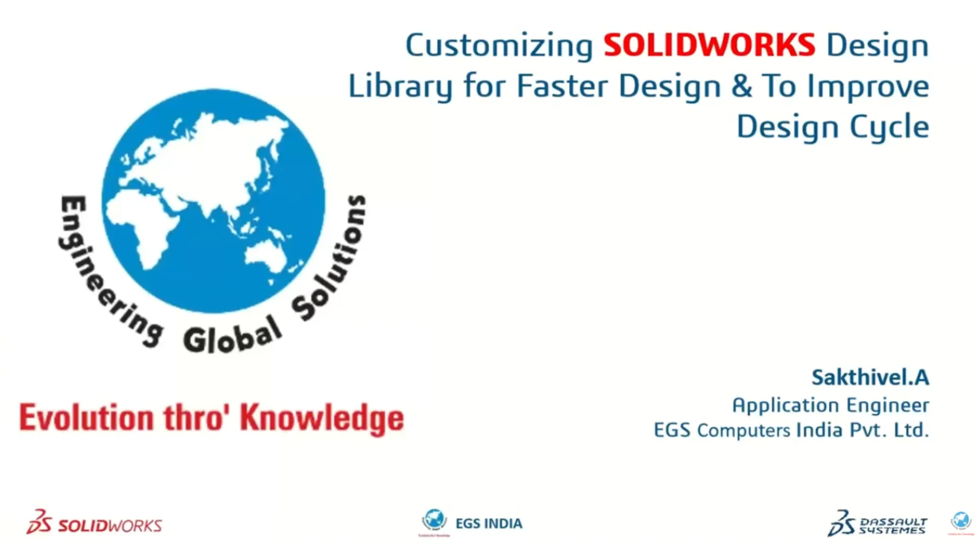 Customizing SOLIDWORKS Design Library for Faster Design and to Improve Design Cycle