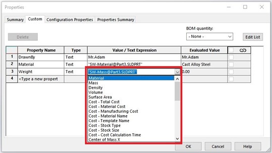 value added expression