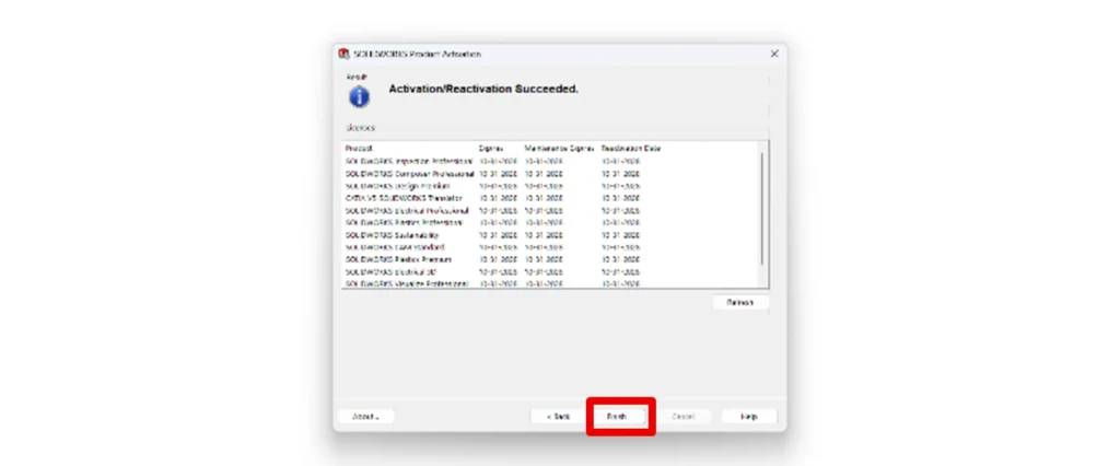 SolidWorks installation