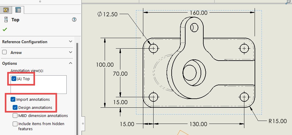 import and design annotations