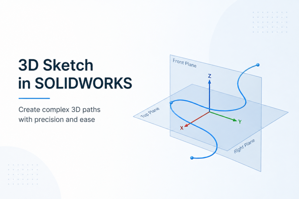 3d sketch in solidworks