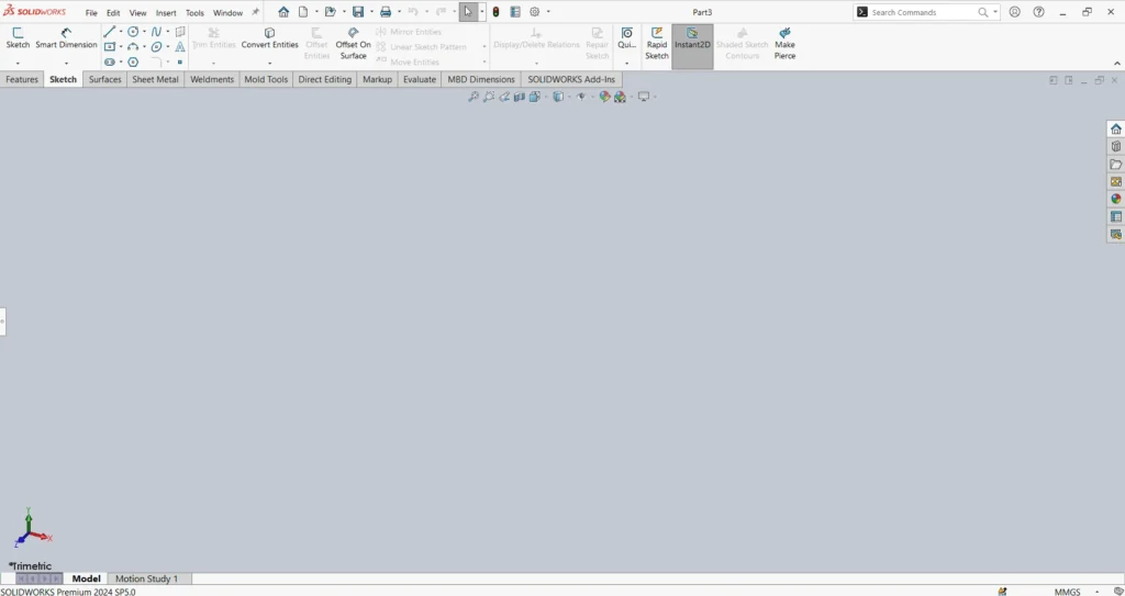 3d sketch in solidworks