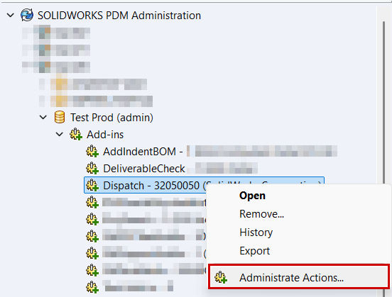 administrative action