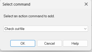 checkout file