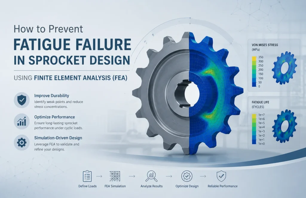 fea sprocket failure