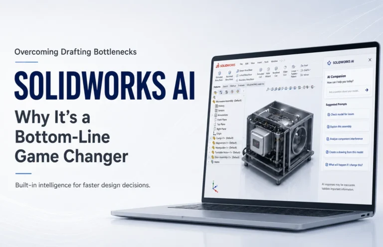 Why SOLIDWORKS AI is a Bottom-Line Game Changer – Overcoming Drafting Bottleneck