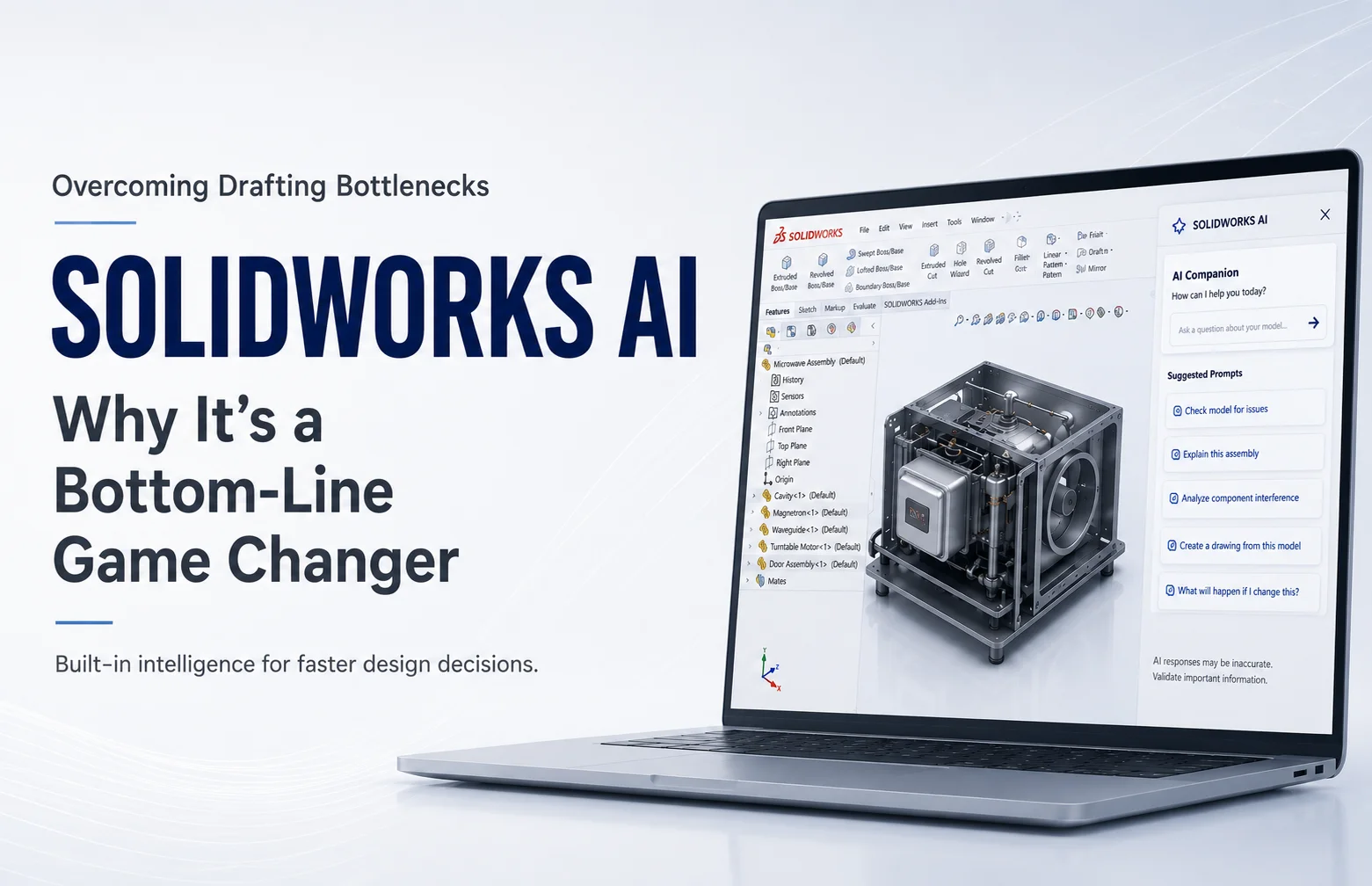 Why SOLIDWORKS AI is a Bottom-Line Game Changer – Overcoming Drafting Bottleneck
