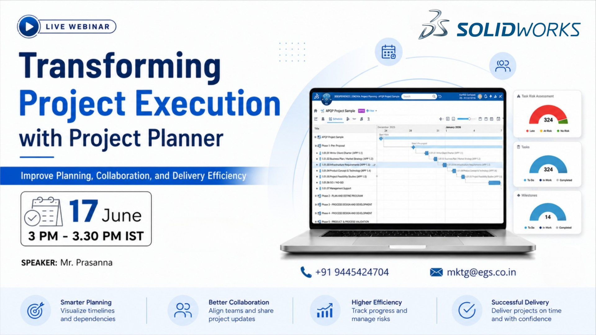 3DExperience Project Planner