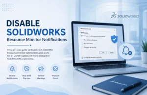 Disable SOLIDWORKS Resource Monitor Notifications