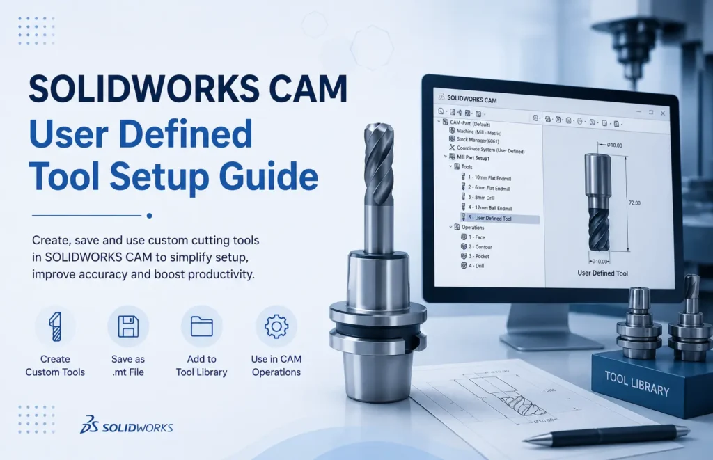 SOLIDWORKS CAM User Defined Tool