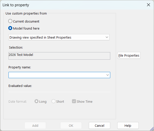 Custom Properties in Notes