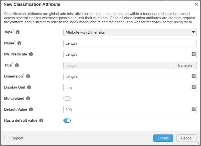 Classification Attribute