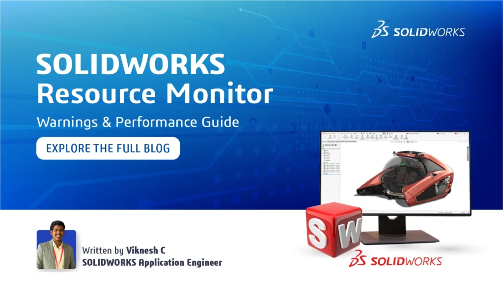 SOLIDWORKS Resource monitor